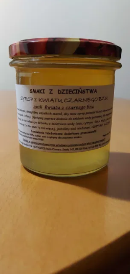 Syrop z kwiatu czarnego bzu - 350ml