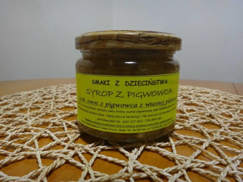 Syrop z pigwowca z owocami - 420 ml