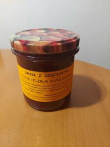 Domowa konfitura z malin 420ml